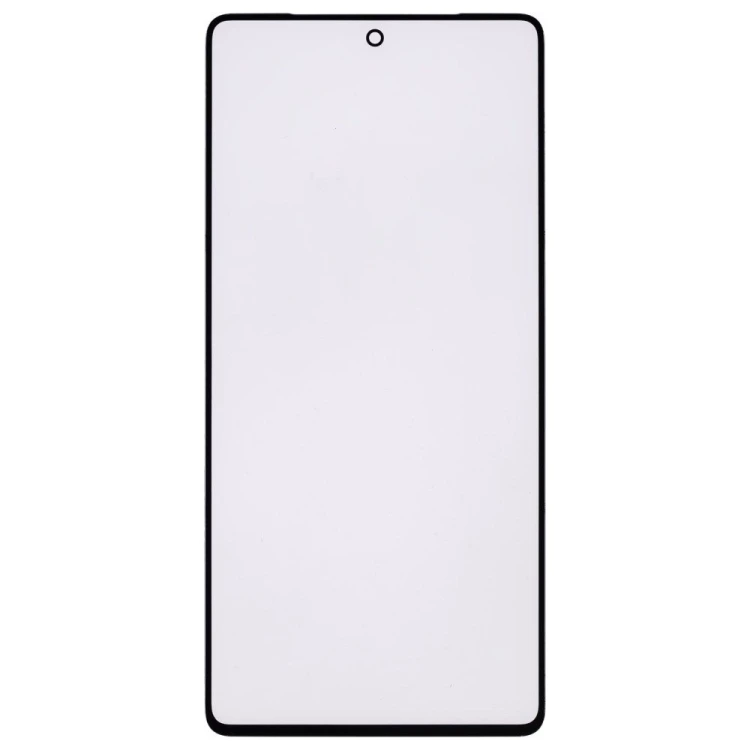 Стекло модуля для Google Pixel 7 Pro (GP4BC/GE2AE/GFE4J) + OCA (черный)