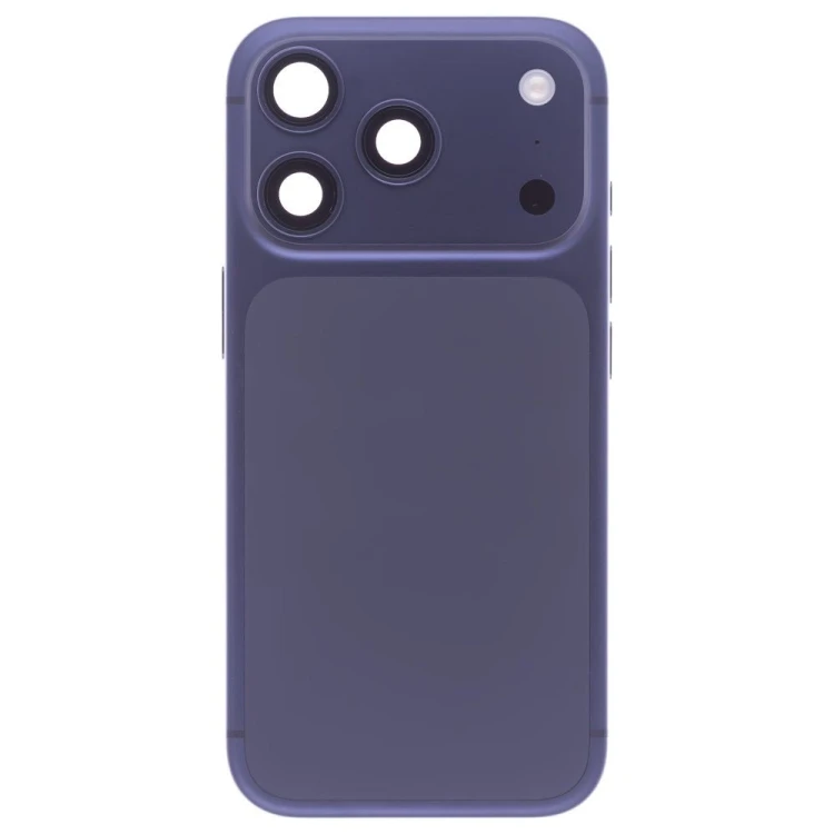 Корпус для Apple iPhone 17 Pro (SIM + eSIM) (синий) (в сборе) (ORIG100) (Снятый) (возможен дефект ЛКП)