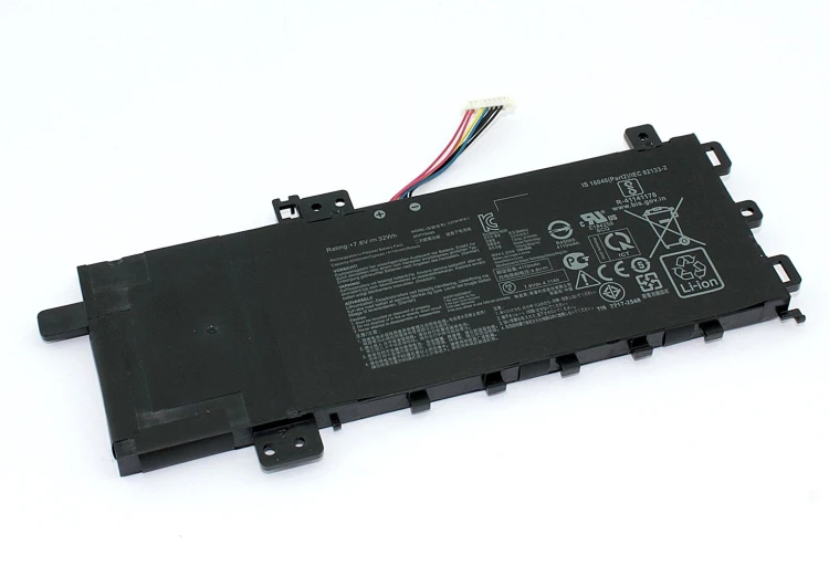 Аккумуляторная батарея для ноутбука Asus VivoBook S412UA (C21N1818) 7.6V 32Wh
