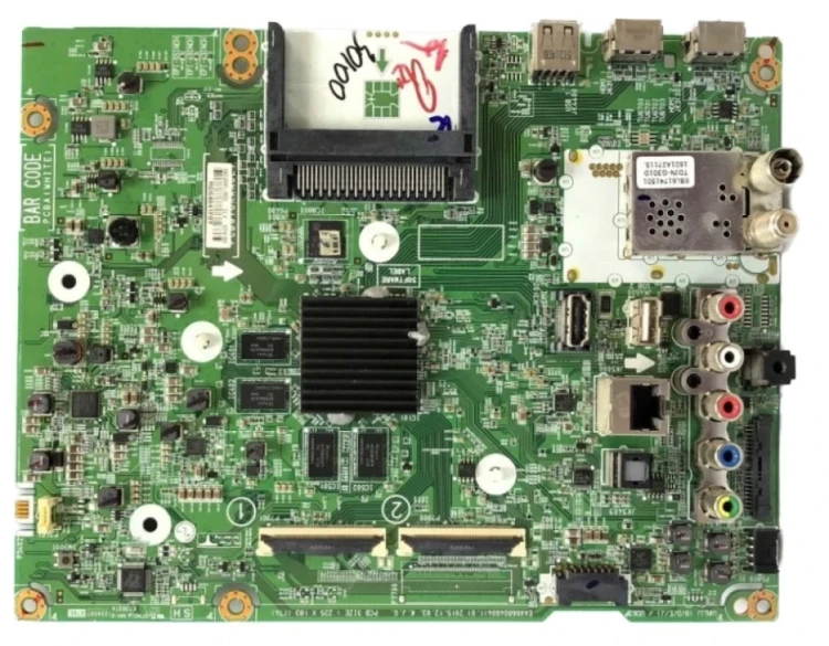 Плата EAX66804604 (1.0) EBU63741902, для телевизора LG 43UH651V, 43UH671V