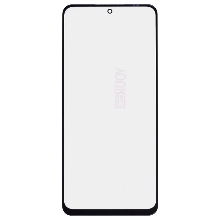 Стекло модуля для Xiaomi Redmi Note 12 4G (23021RAA2Y) / Redmi Note 12 5G (22111317G) / Poco X5 5G (22111317PG) + OCA (черный) (Musttby) (Premium)