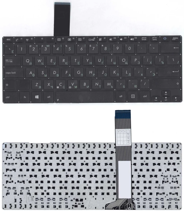 Клавиатура для ноутбука Asus VivoBook S300k S300ki S300 S300c S300ca черная