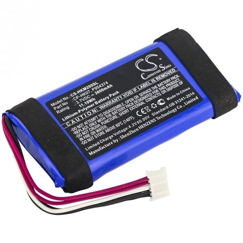 Аккумуляторная батарея для Harman/Kardon Onyx Min 3.7V 3000mAh 11.10Wh