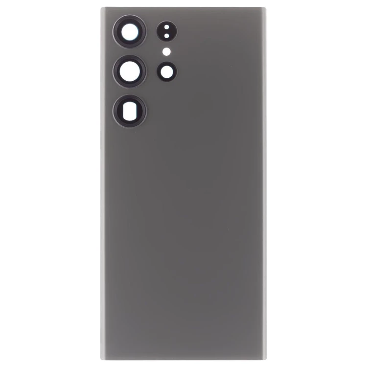 Задняя крышка для Samsung S918 Galaxy S23 Ultra (зеленый) (в сборе со стеклом камеры) (ORIG100)