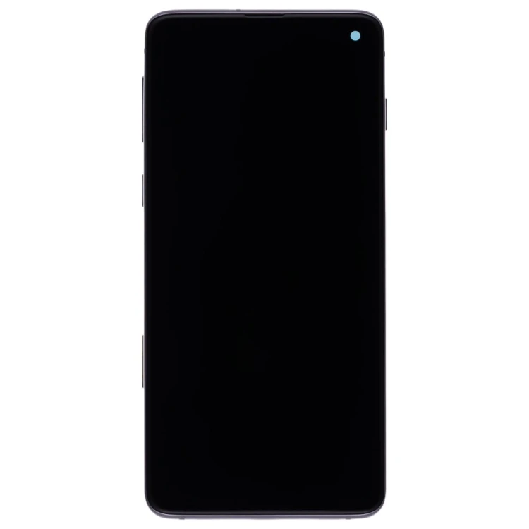 Дисплей для Samsung G973 Galaxy S10 + тачскрин (черный) (в рамке) (In-Cell)