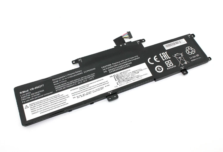Аккумуляторная батарея для ноутбука Lenovo ThinkPad L380 (01AV483) 11.1V 4100mAh OEM