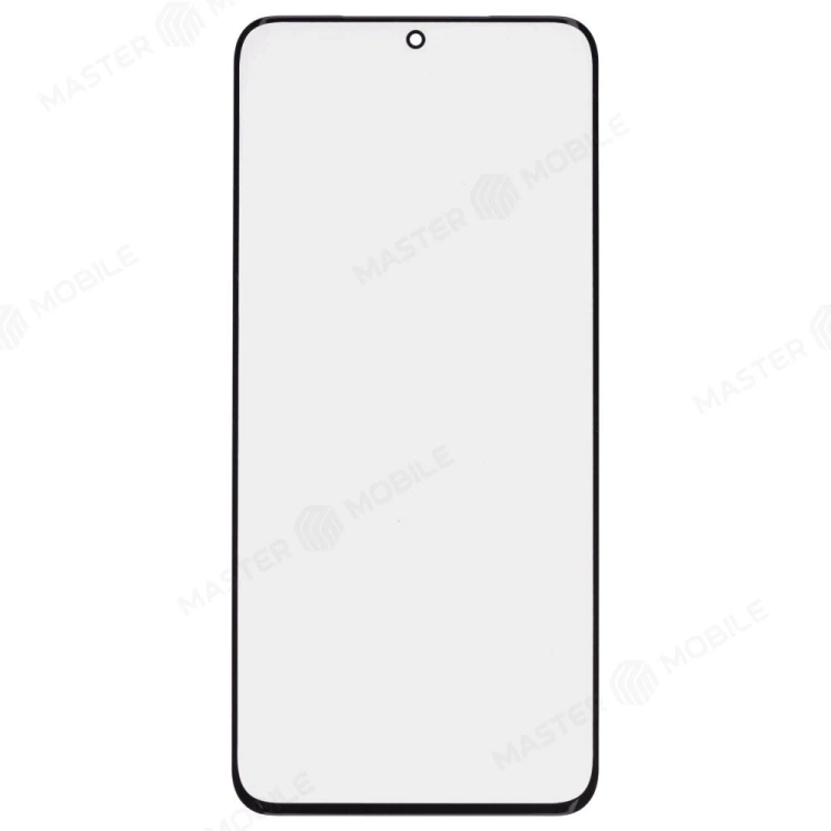 Стекло модуля для Samsung G980 Galaxy S20 + OCA (черный)