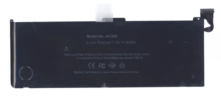 Аккумуляторная батарея для ноутбука Apple MacBook Pro A1297 17-inch A1309 95Wh OEM