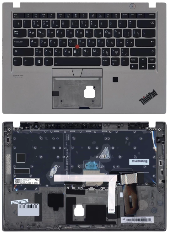 Топкейс для Lenovo ThinkPad T14s серебро