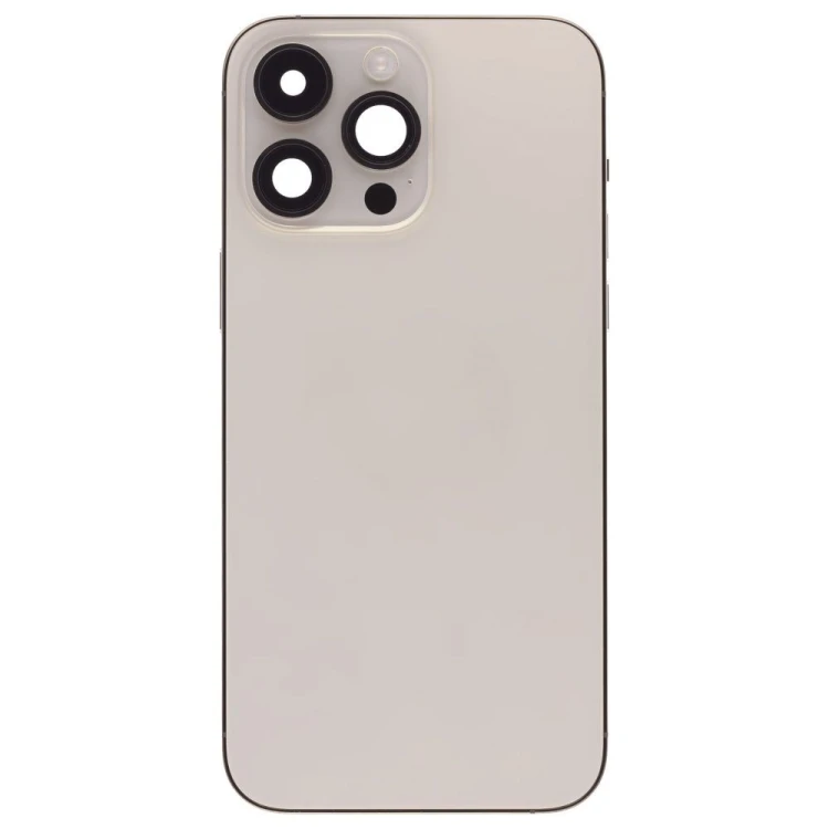 Корпус для Apple iPhone 14 Pro Max (золотистый) (в сборе) (ORIG100) (Снятый) (возможен дефект ЛКП)