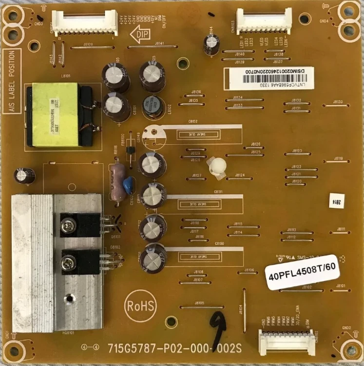 Блок питания для телевизора 715G5787-P02-000-002S PHILIPS 46PFL4308T
