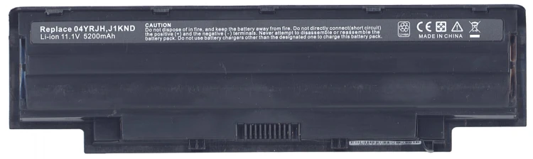 Аккумуляторная батарея для ноутбука Dell Inspiron N5110 N4110  (04YRJH) 11.1V 5200mAh черный OEM
