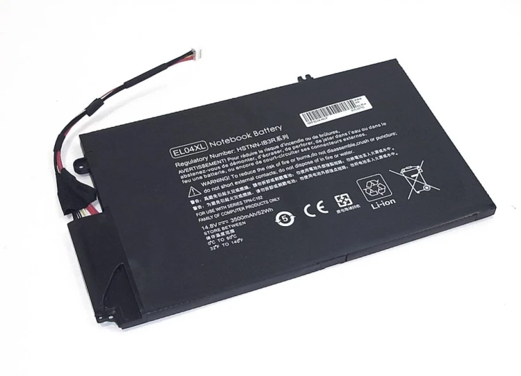 Аккумуляторная батарея для ноутбука HP Envy TouchSmart 4 (EL04XL) 14.8V 52Wh OEM черная