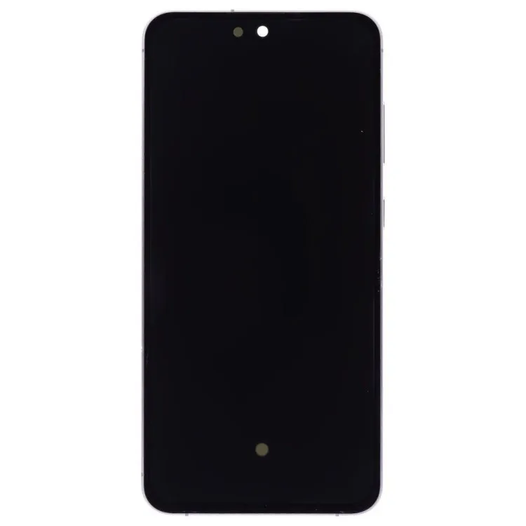 Дисплей для Samsung S721 Galaxy S24 FE + тачскрин (серебристый) (в рамке) (ORIG100) (возможен дефект ЛКП)