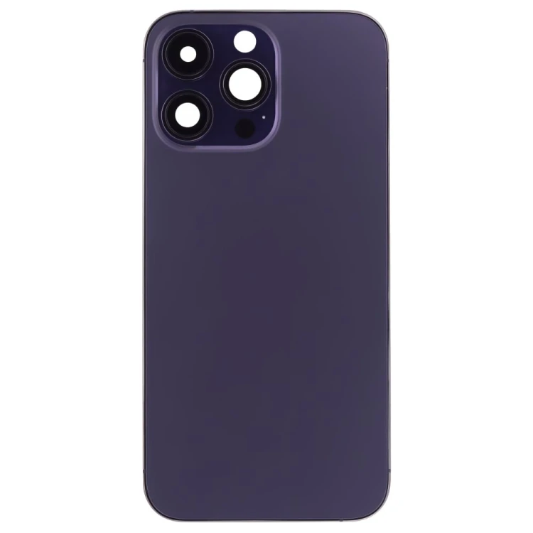 Корпус для Apple iPhone 14 Pro Max (фиолетовый) (в сборе) (ORIG100) (Снятый) (возможен дефект ЛКП)