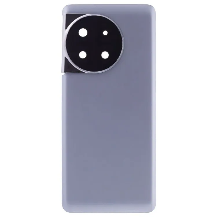 Задняя крышка для OnePlus 11R (PHK110) / Ace 2 (CPH2487) (серебристый) (в сборе со стеклом камеры)