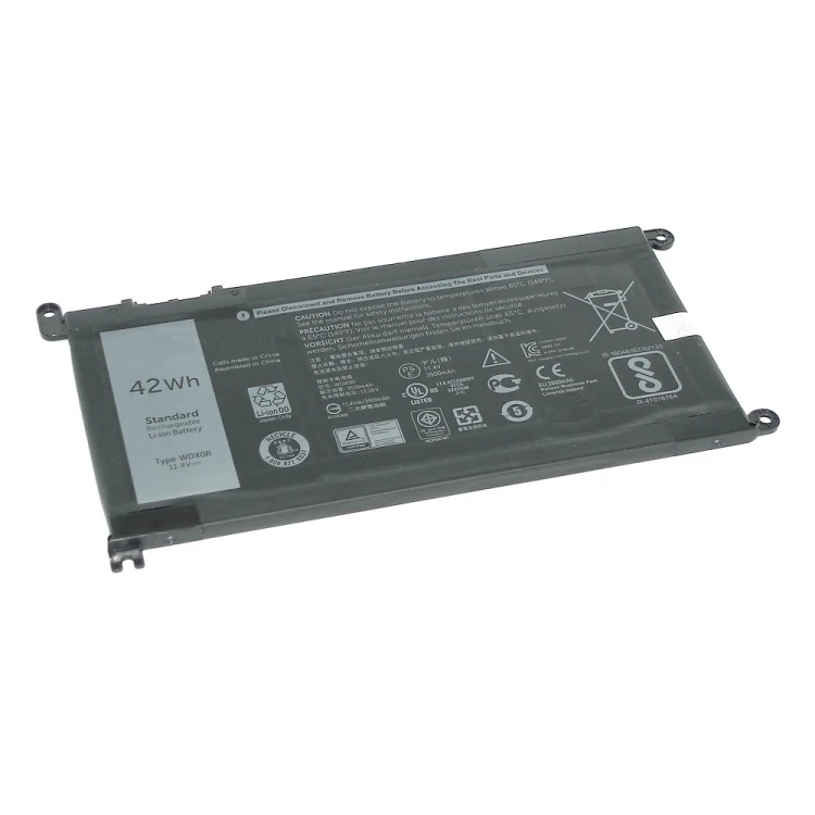 Аккумуляторная батарея для ноутбука Dell 15-5538 (WDX0R) 11.4V 3500mAh