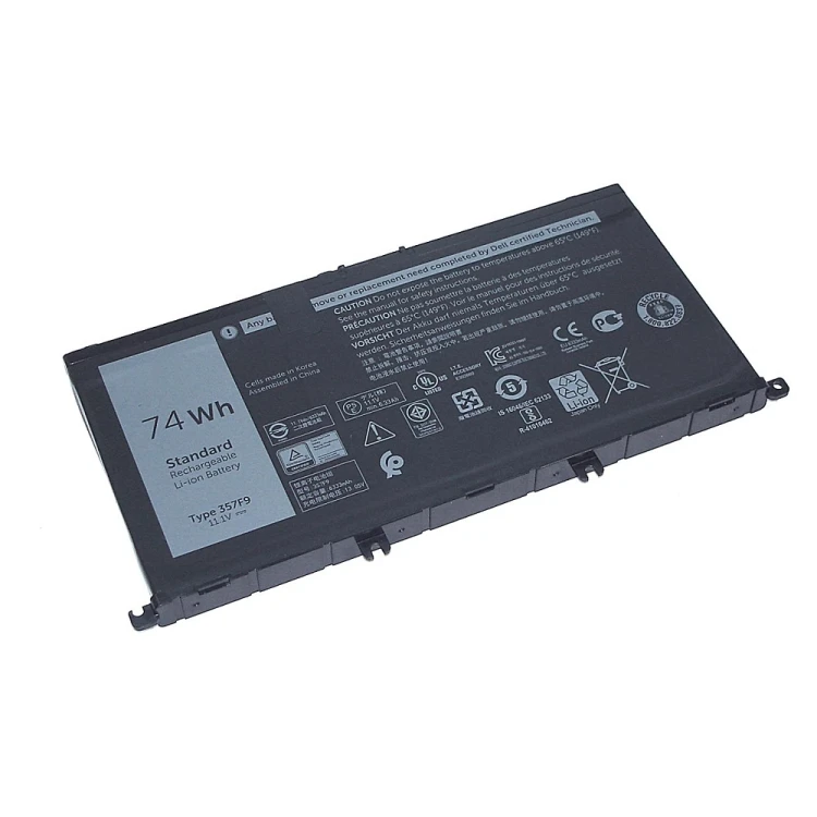 Аккумуляторная батарея для ноутбука Dell 15-7000 (357F9) 11.1V 74Wh