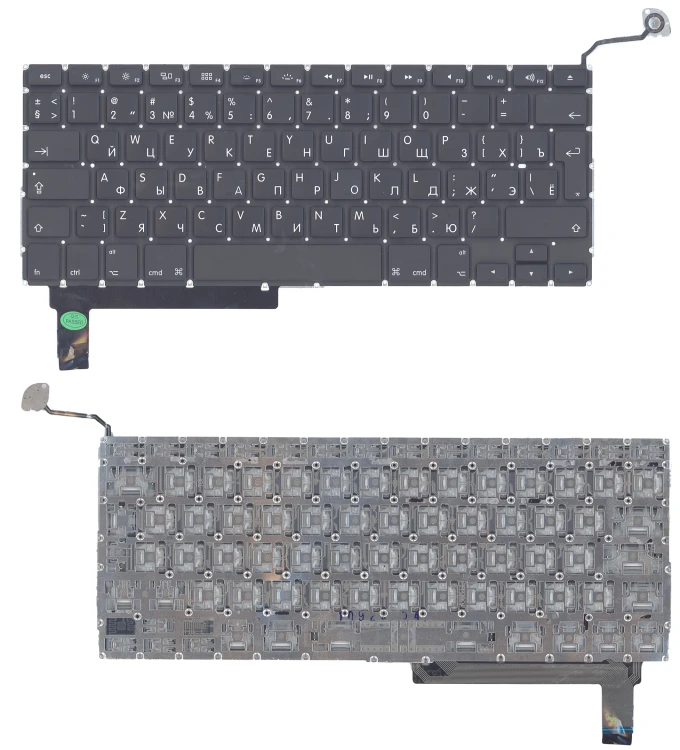 Клавиатура для ноутбука MacBook A1286 с SD большой ENTER RU
