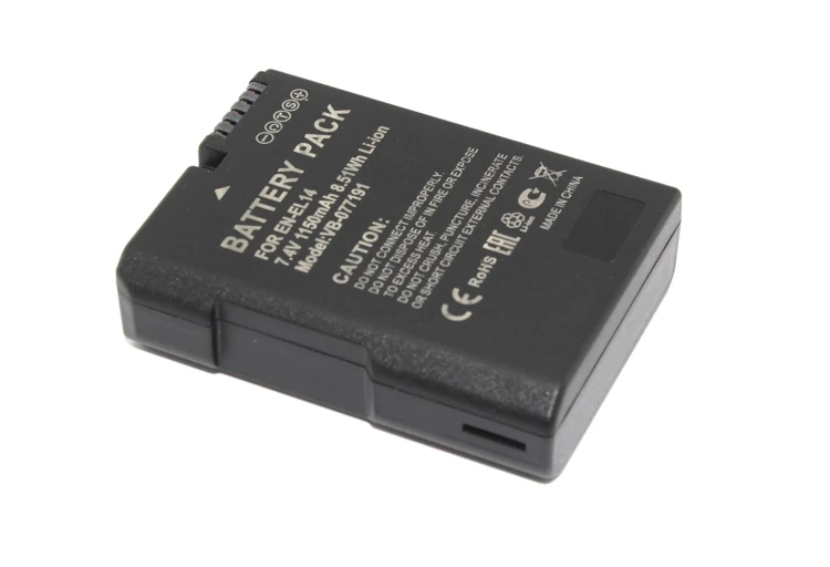 Аккумуляторная батарея для фотоаппарата Nikon Coolpix P7000 (EN-EL14) 7.4V 1150mAh Li-ion