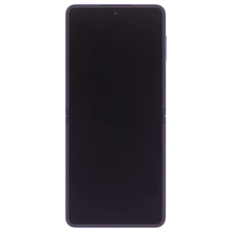 Дисплей для Samsung F766 Galaxy Z Flip 7 + тачскрин (внутренний) (синий) (в рамке) (ORIG100) (SP)