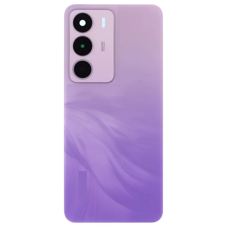 Задняя крышка для Realme C71 (RMX5303) (фиолетовый) (в сборе со стеклом камеры)