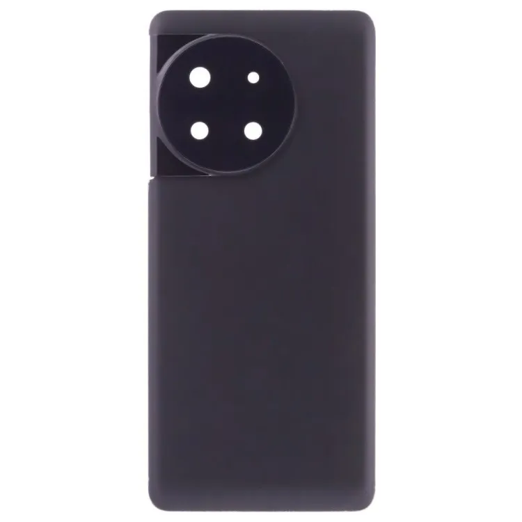 Задняя крышка для OnePlus 11R (PHK110) / Ace 2 (CPH2487) (черный) (в сборе со стеклом камеры)