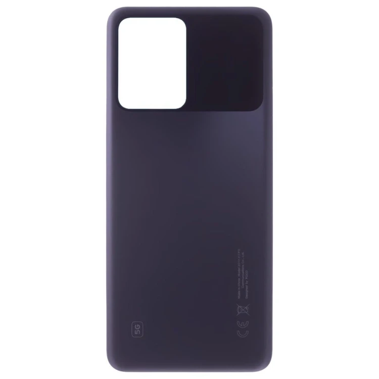 Задняя крышка для Xiaomi Poco X5 5G (22111317PG) (черный)