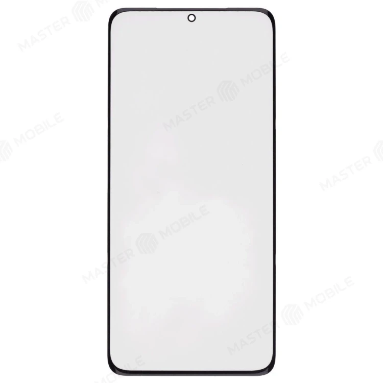 Стекло модуля для Samsung G998 Galaxy S21 Ultra + OCA (черный)