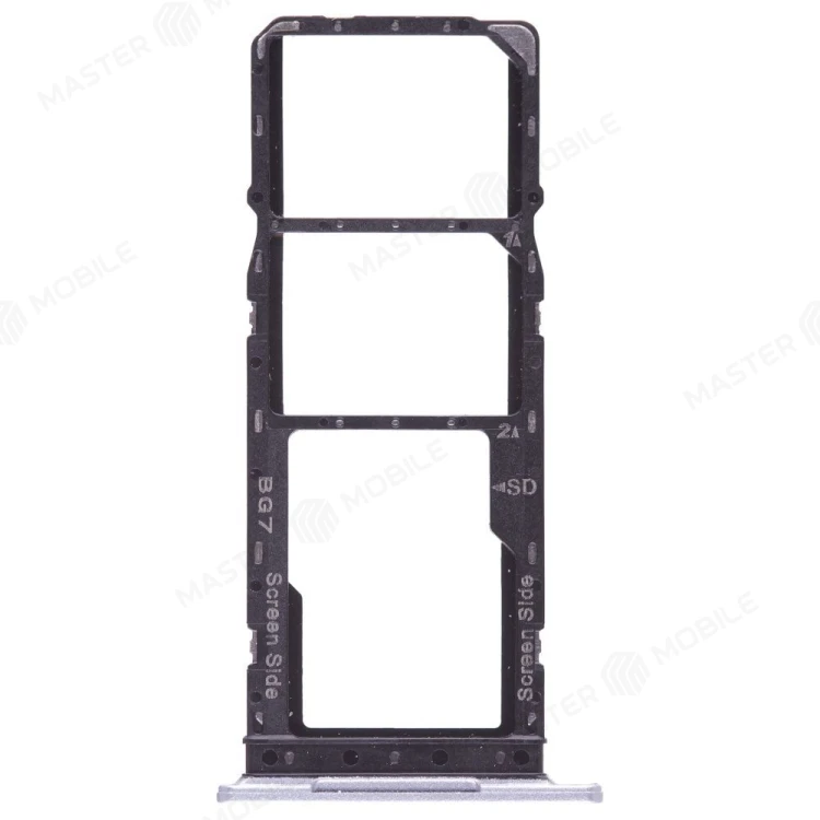Держатель сим-карты для Tecno Spark 20C (BG7n) (белый)