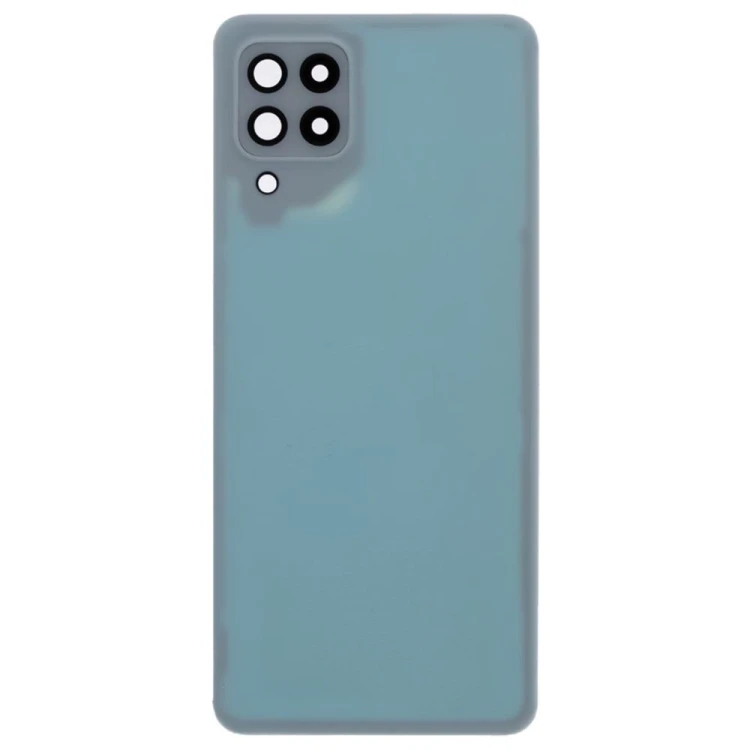 Задняя крышка для Samsung A225 Galaxy A22 (мятный) (в сборе со стеклом камеры)