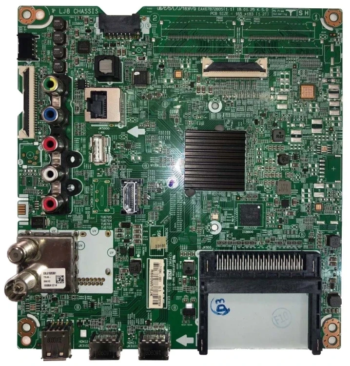 Плата EAX67872805(1.1) EBU65297804, для телевизора LG 50UK6300PLB