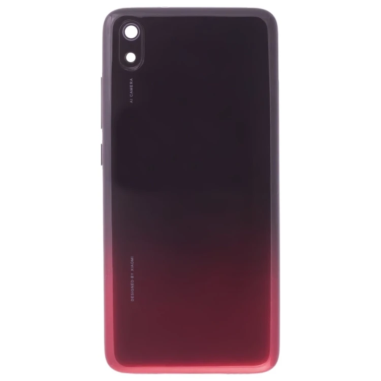 Задняя крышка для Xiaomi Redmi 7A (M1903C3EG) (красный) (в сборе со стеклом камеры)