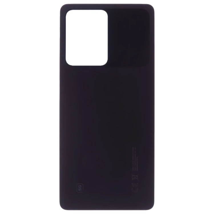Задняя крышка для Xiaomi Poco X5 Pro 5G (22101320G) (черный)