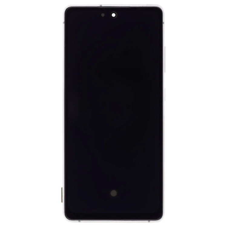 Дисплей для Samsung G780 Galaxy S20 FE + тачскрин (серебристый) (в рамке) (OLED) (Full Size)