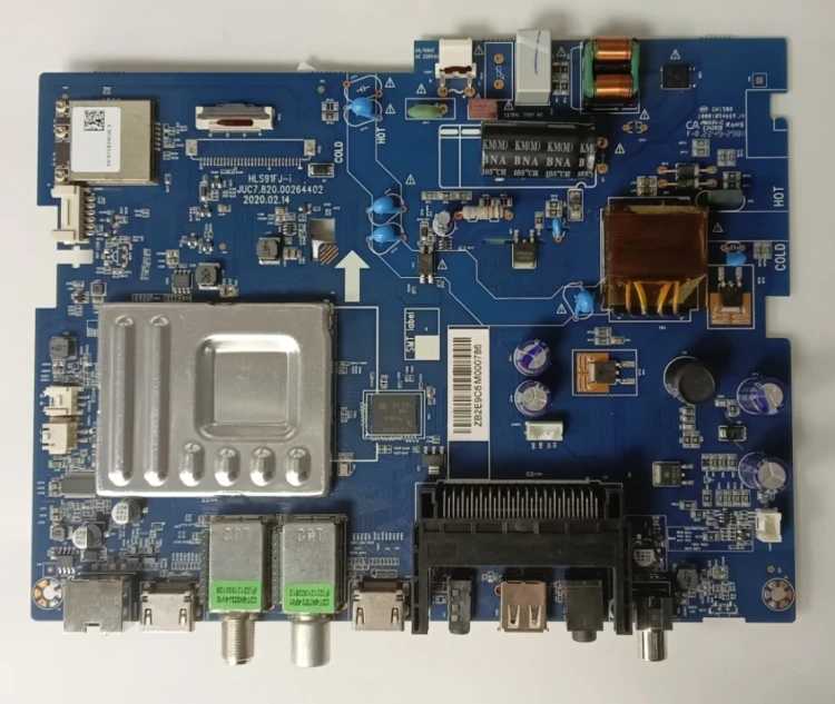 Плата JUC7.820.00264402, для телевизора Hyundai H-LED32BS5008 с разъёмом FFC1