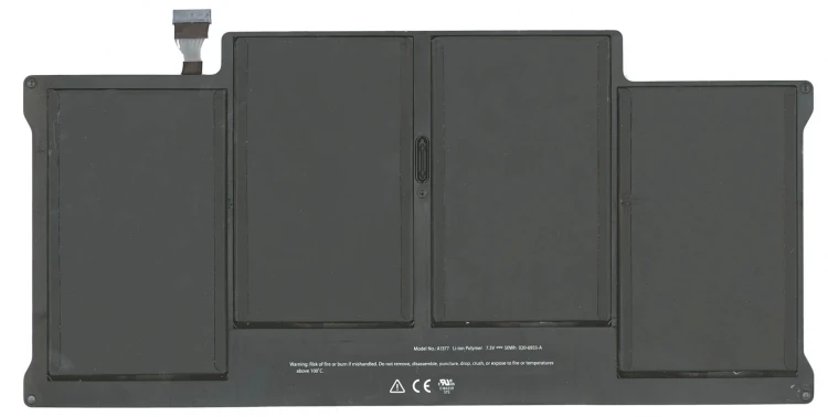Аккумуляторная батарея для ноутбука Apple MacBook Air A1369 A1377 54.4Wh