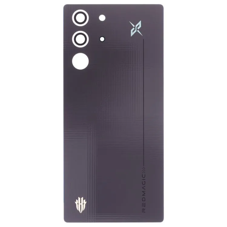 Задняя крышка для ZTE Nubia Red Magic 10S Pro (NX789J) (черный) (в сборе со стеклом камеры)
