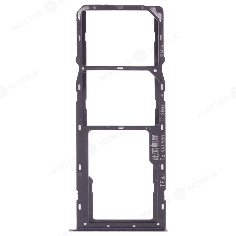 Держатель сим-карты для Realme C25 / C25S (RMX3195) (серый)