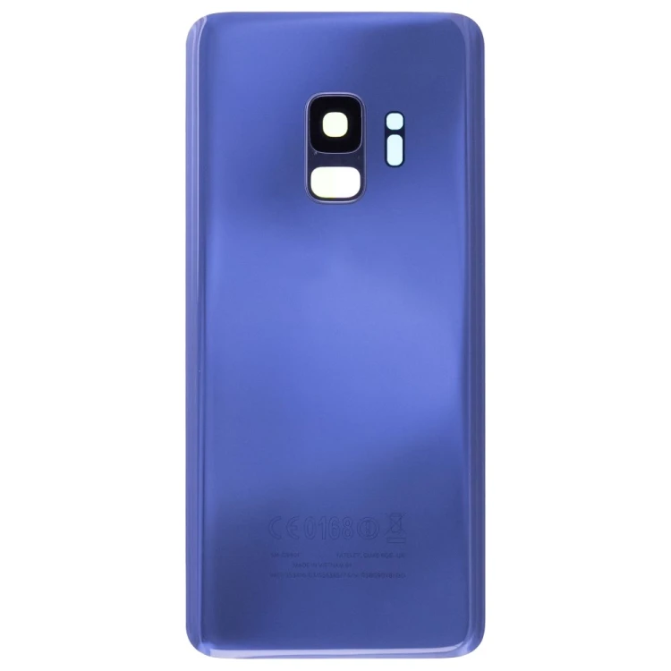 Задняя крышка для Samsung G960 Galaxy S9 (синий) (в сборе со стеклом камеры)