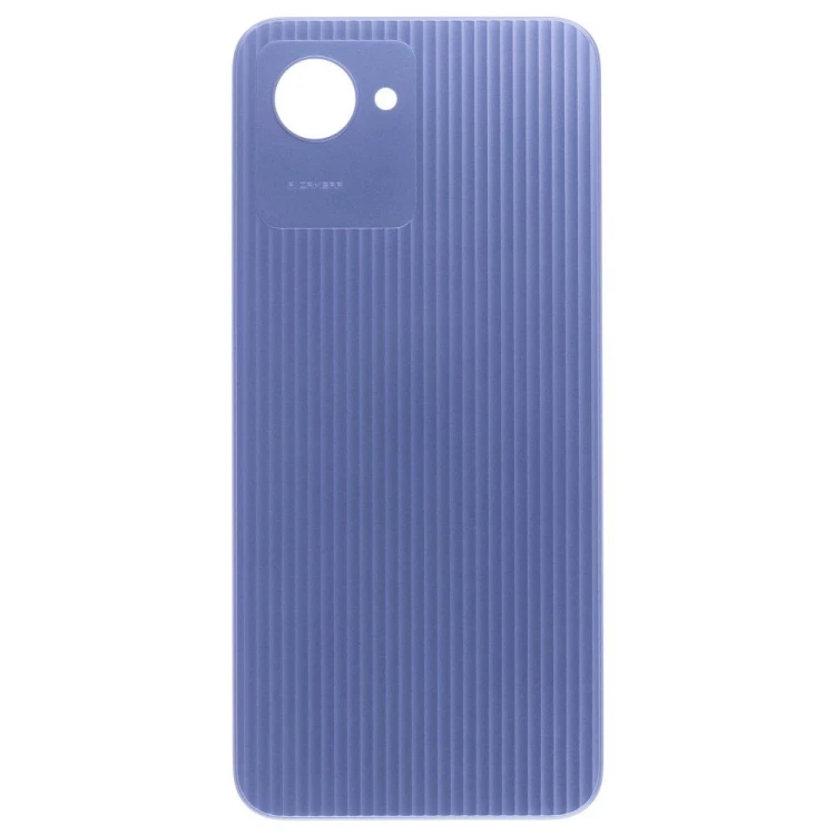 Задняя крышка для Realme C30 (RMX3581) (голубой)