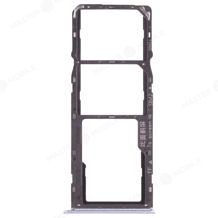 Держатель сим-карты для Realme C25 / C25S (RMX3195) (синий)