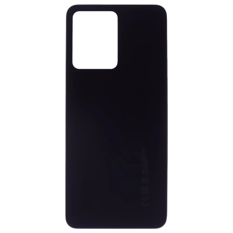 Задняя крышка для Xiaomi Redmi Note 12 4G (23021RAA2Y) (черный)