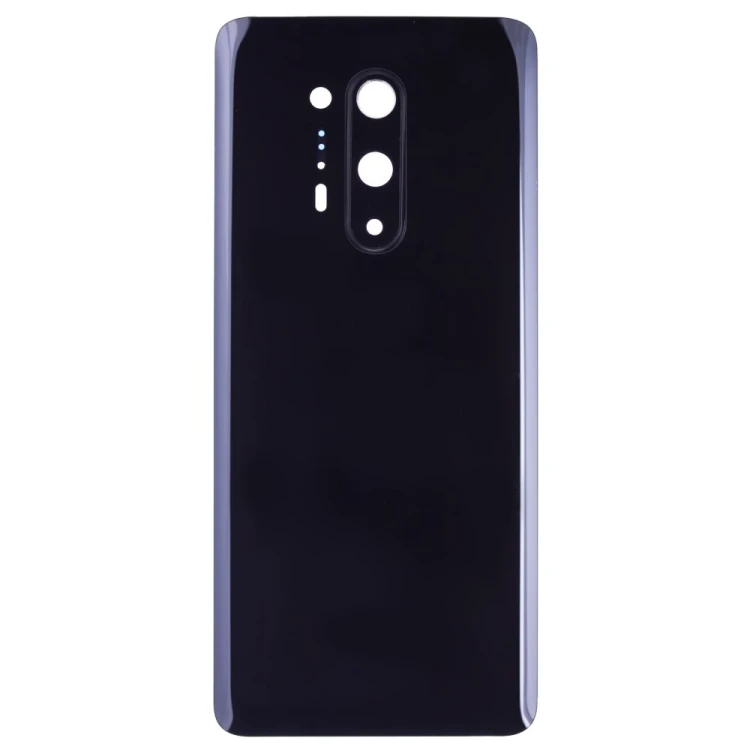 Задняя крышка для OnePlus 8 Pro (черный) (в сборе со стеклом камеры)
