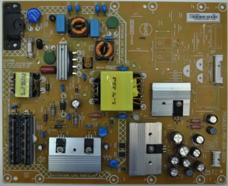 Блок питания для телевизора 715G6353-P01-000-002H PHILIPS 42PFT5609/60, 42PFT6309/60