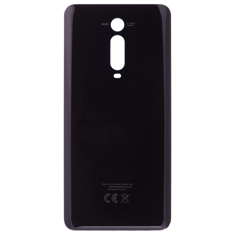 Задняя крышка для Xiaomi Mi 9T (M1903F10G) / Mi 9T Pro (M1903F11G) / Redmi K20 / Redmi K20 Pro (черный)