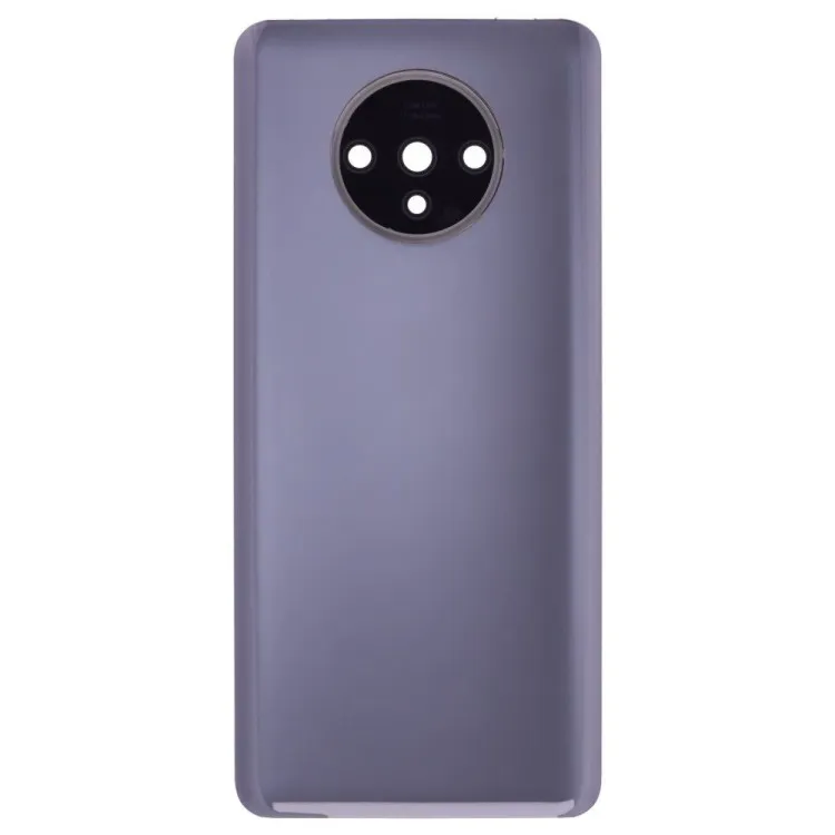 Задняя крышка для OnePlus 7T (серый) (в сборе со стеклом камеры)