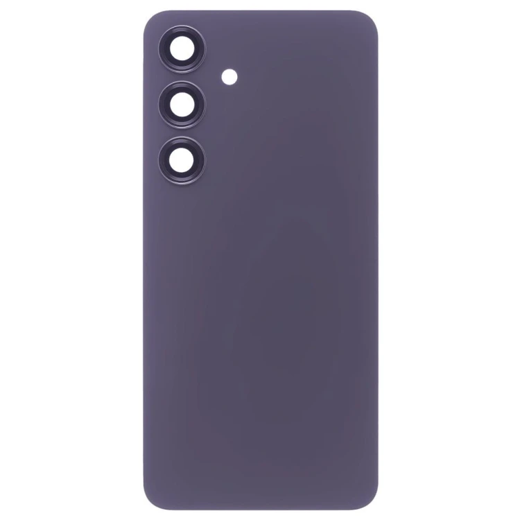 Задняя крышка для Samsung S921 Galaxy S24 (черный) (в сборе со стеклом камеры)