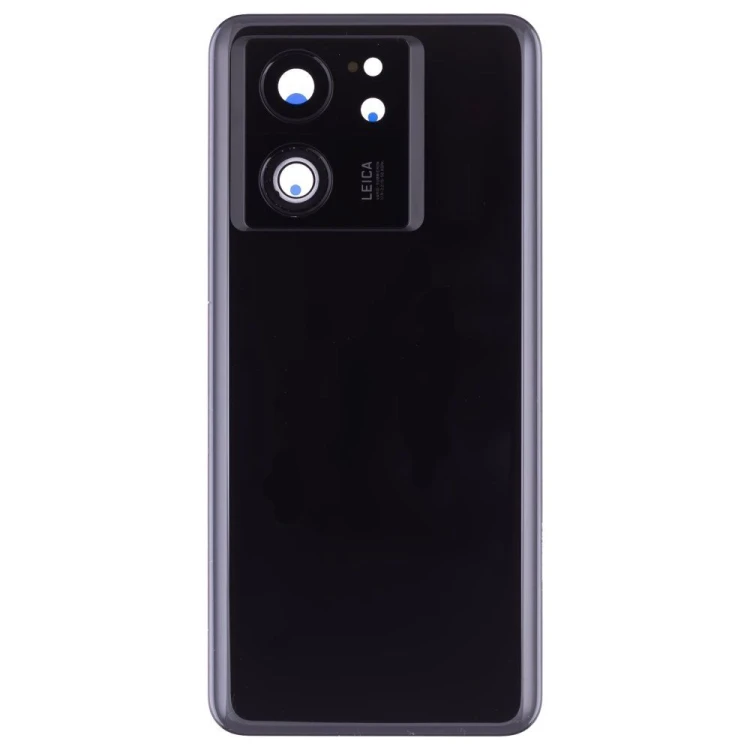 Задняя крышка для Xiaomi 13T (2306EPN60G) (черный) (в сборе со стеклом камеры) (ORIG100)