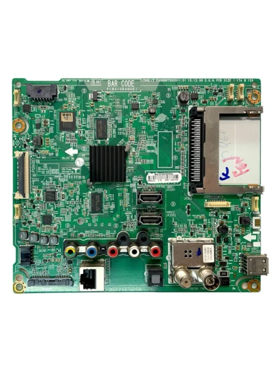 Плата EAX66873003(1.0) EBU63739504, для телевизора LG 43LH570V